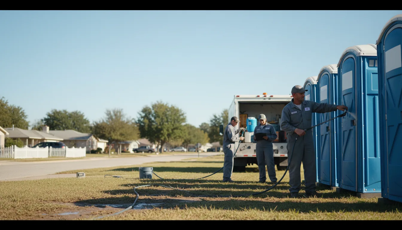 Long-Term Portable Toilet Rental in Muncie, IL near me